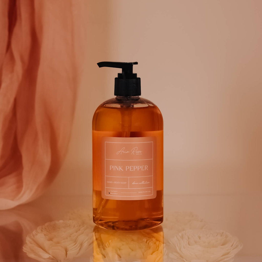 Pink Pepper Hand + Body Liquid Soap - Dawn Collection