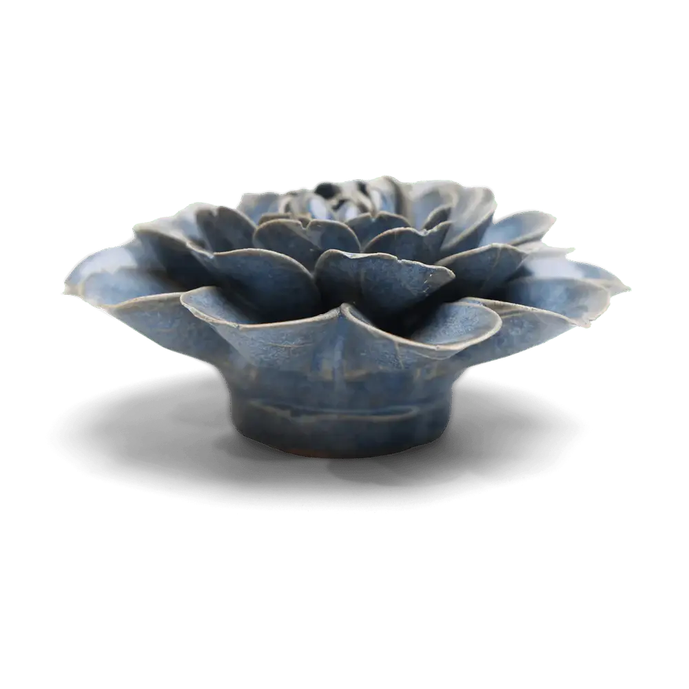Fancy Blue Fiesta Marigold Table Top Decoration Boho