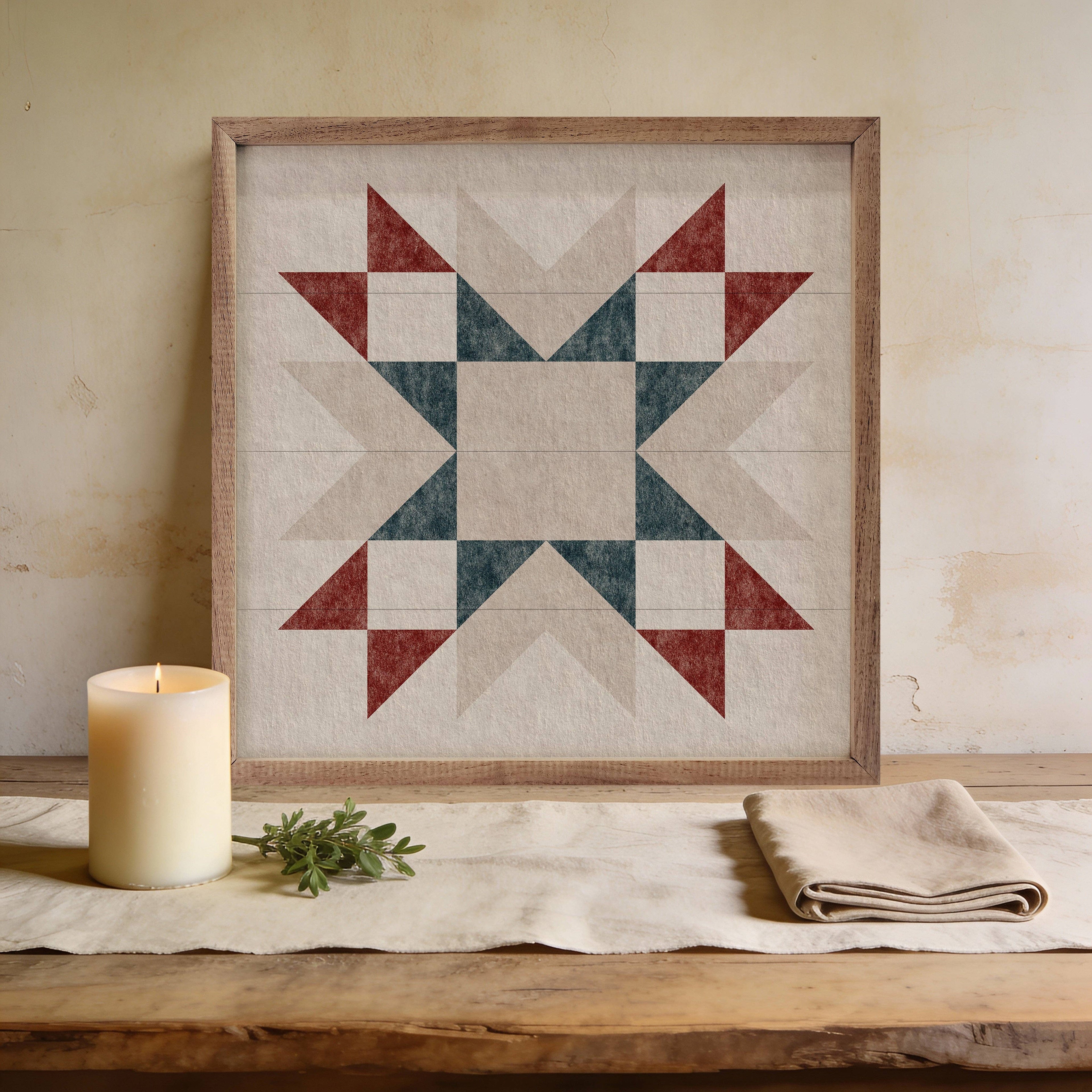Liberty Star Quilt Block