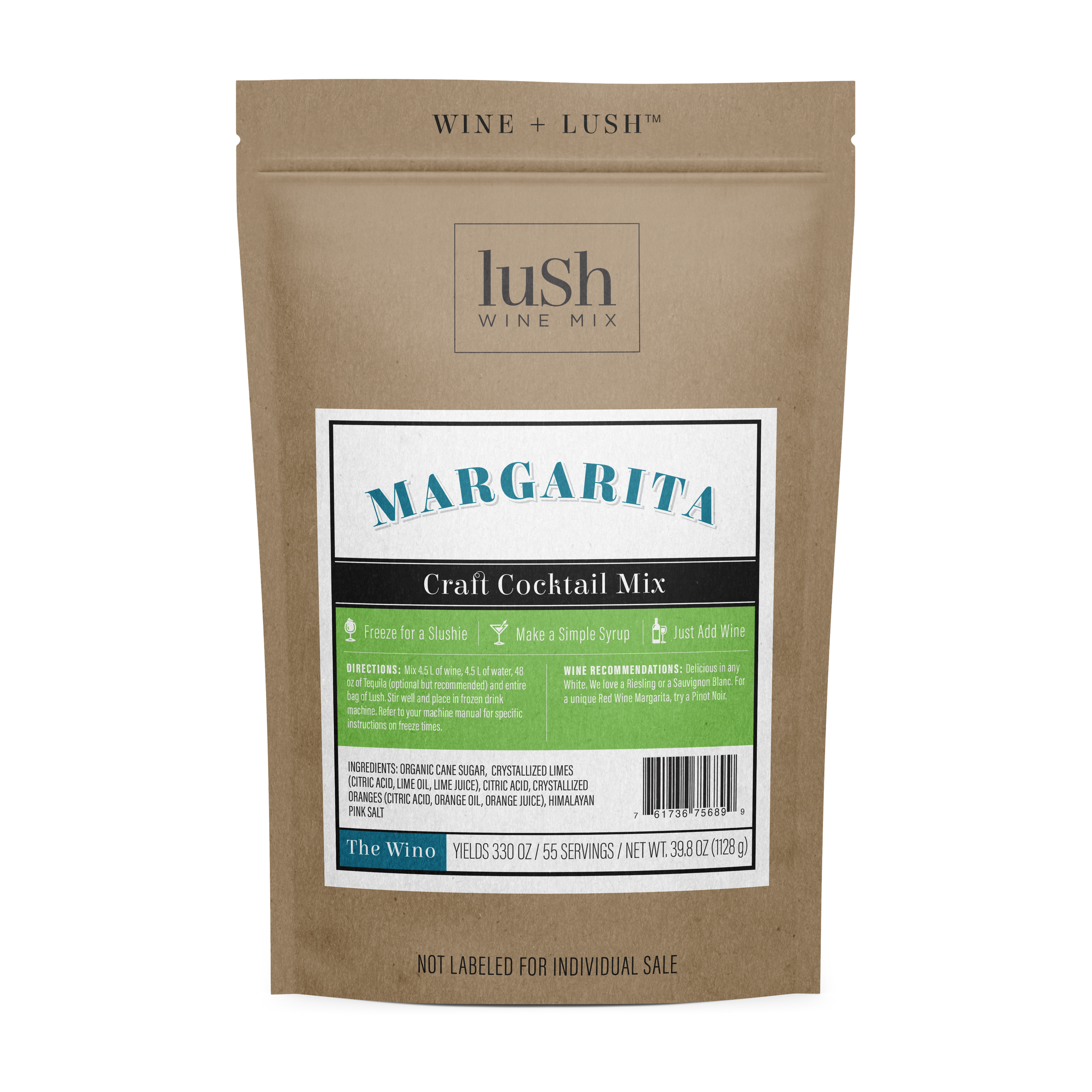 Ex-Large Bulk Wine Slushie Mix Frozen Cocktails 330 oz.