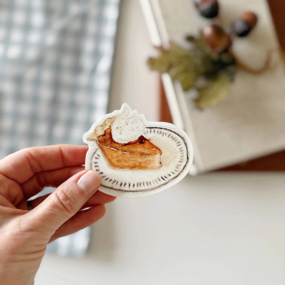 Pumpkin pie sticker