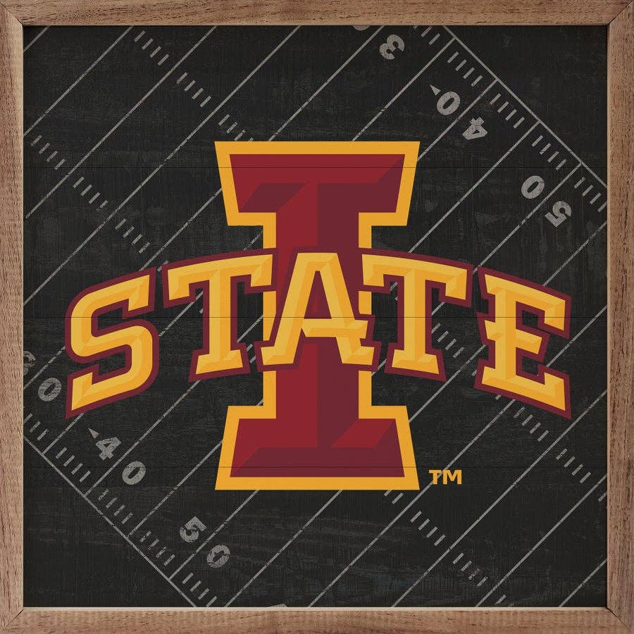 Black Football Field Iowa State University